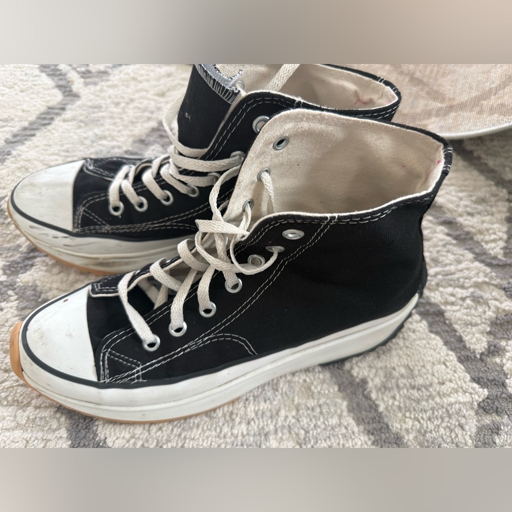 Converse Run Star Hike High Top black shoes